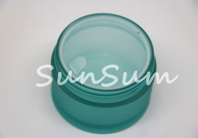 PET Plastic Jar with Wooden Color Coating Lid 