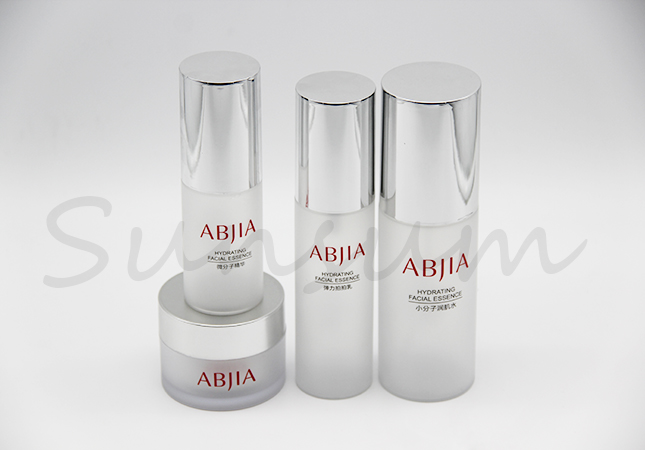 New Fashion Plastic Matte Cosmetic Bottle And Jar