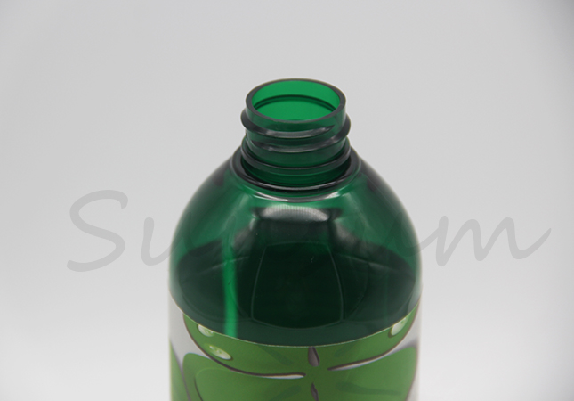 Labeling Cosmetic Color Pet Plastic Bottle