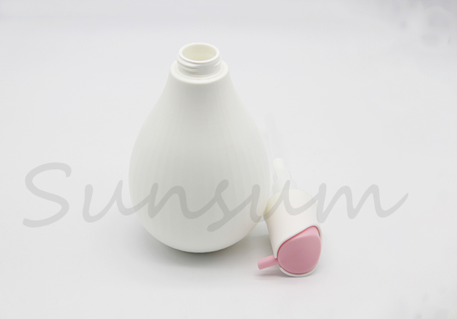 Ball Shaped Pet Plastic Cosmetic Lotion Bottle