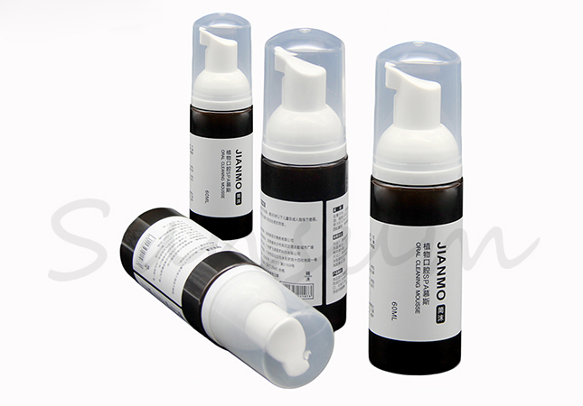 60ml Foam Cosmetic Label Dispenser Bottle