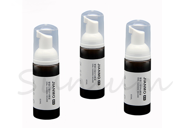 60ml Foam Cosmetic Label Dispenser Bottle