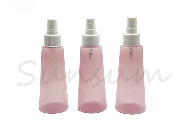 Pink Color Cosmetic 120ml Conditioner Spray Pump Bottle