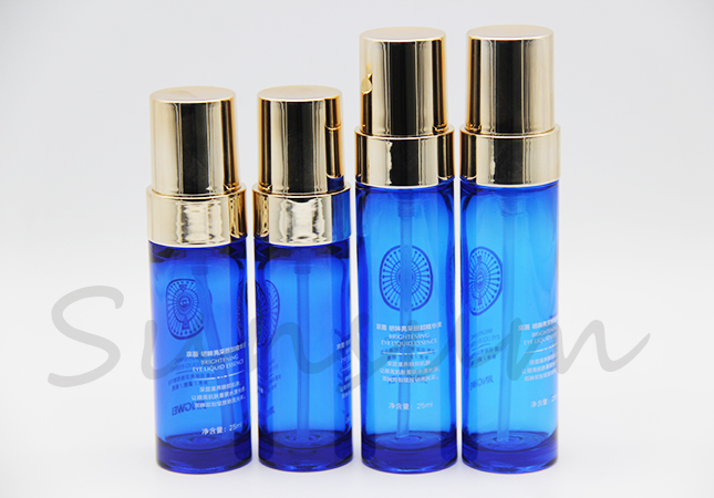 Luxury Thin Cosmetic PET Plastic Lotion Body Cream Bottle