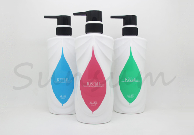 500ml Shampoo Hair Care Pump Cosmetic Bottle 