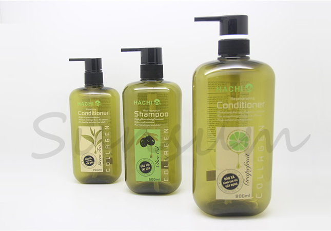 Custom Shampoo Shower Gel 500ml Bottles 