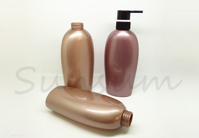 Colorful Biodegradable Shampoo Plastic Shampoo Bottle