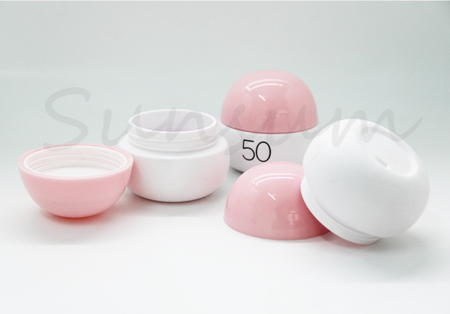 Small Round Pot Cosmetic 50ml Cream Jar 