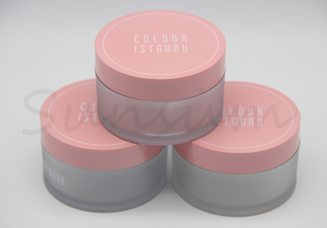 Free Sample 100ml Cosmetic Frosted Body Care Cream Jar