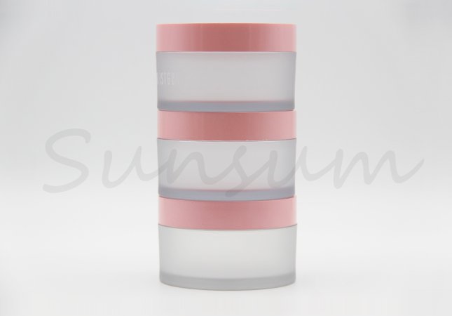 Free Sample 100ml Cosmetic Frosted Body Care Cream Jar