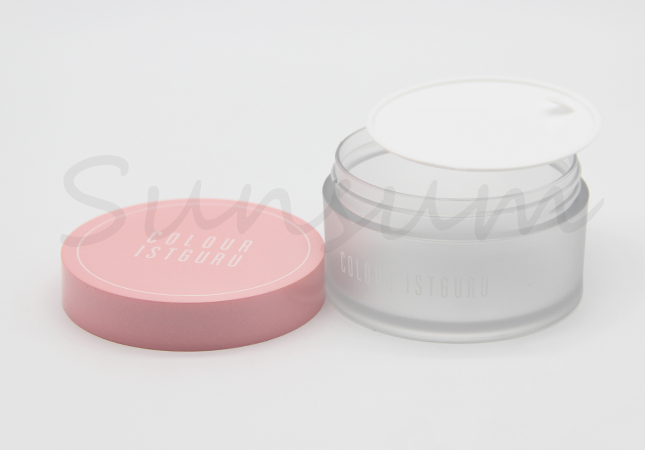 Free Sample 100ml Cosmetic Frosted Body Care Cream Jar
