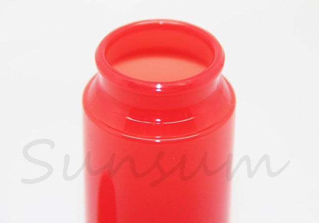 Colorful Plastic Cosmetic Spray Body Cream Bayonet Bottle