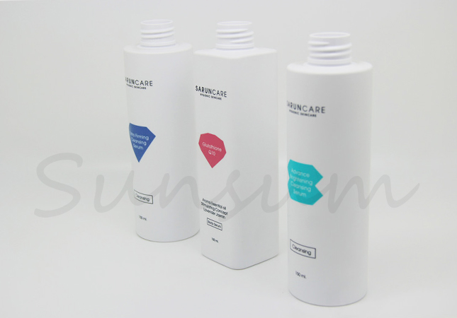 150ml Silver Lotion Pump Shampoo Packaging Custom Bottle