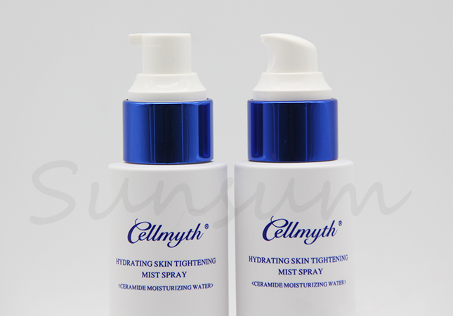 Elegant Plastic Silk Screen  Printing Cosmetic 80ml Lotion Bottle