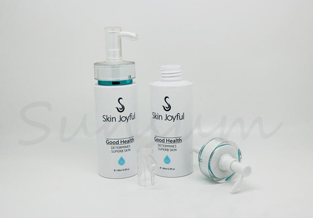 Silk Screen Printing Cosmetic Lotion Body Cream 150ml Bottle