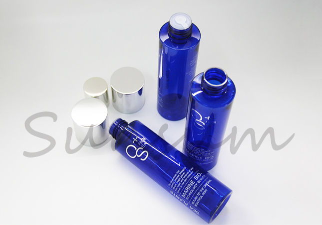 150ml Blue Toner Water Facial Cleaner Cosmetic Bottle