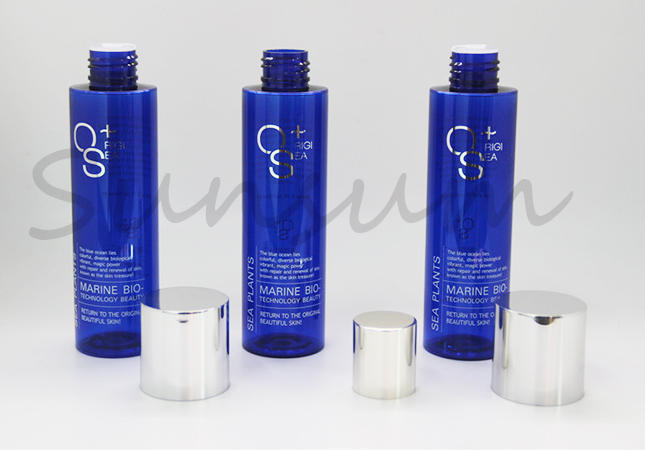 150ml Blue Toner Water Facial Cleaner Cosmetic Bottle