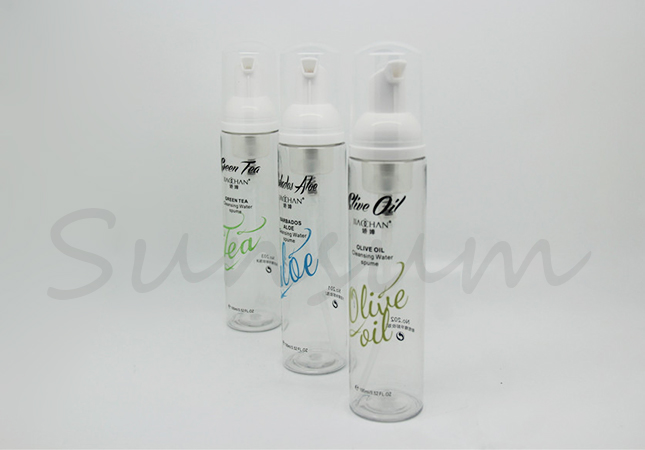 Transparent Empty Foam Soap Hair Film Cosmetic 100ml Bottle