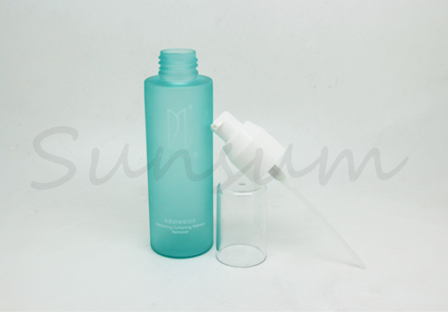Free Sample 120ml Cosmetic Skin Care Lotion Pump Spray Frosted Bottle