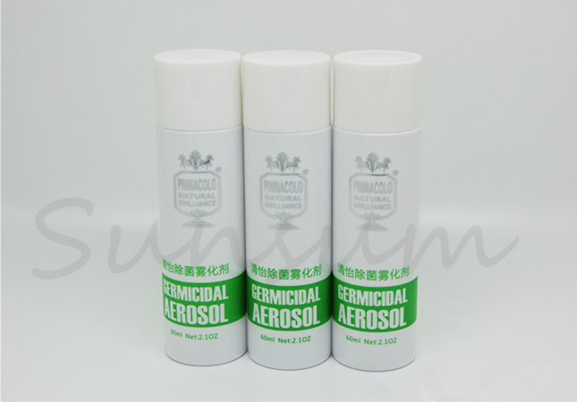 60ml Manufacturer Cosmetic Lotion Toner Water Hot Stamping Bottle