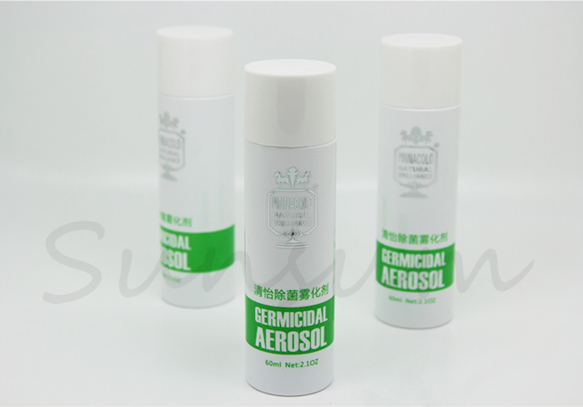 60ml Manufacturer Cosmetic Lotion Toner Water Hot Stamping Bottle