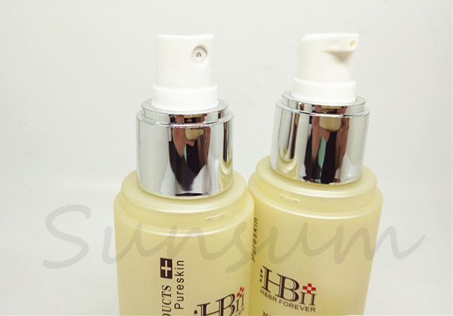 100ml Color Silk Screen Printing Silver Pump Spray Lotion Bottle