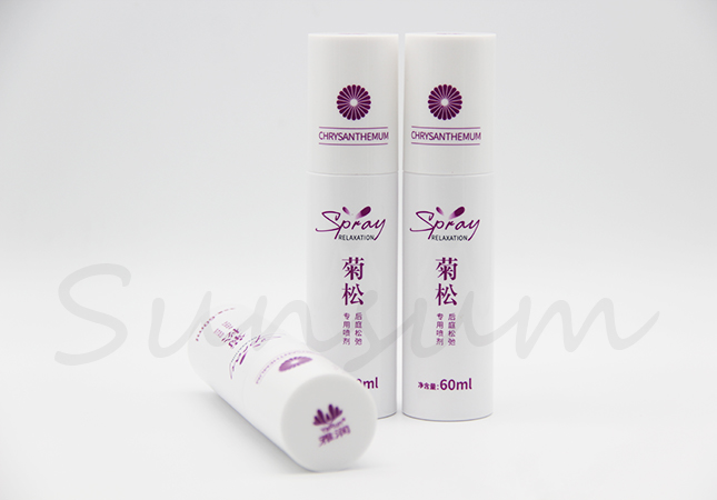 60ml White Cosmetic Packaging Lotion Serum Cream Bottle