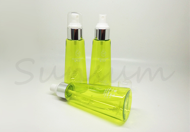 Cosmetic  Essential Oil Lotion Silver Pump Spray Bottle