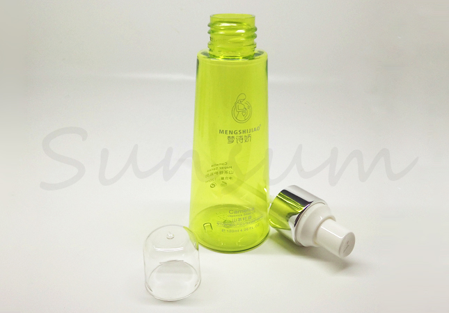 Cosmetic  Essential Oil Lotion Silver Pump Spray Bottle