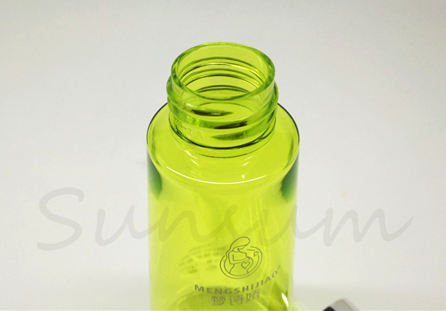 Cosmetic  Essential Oil Lotion Silver Pump Spray Bottle