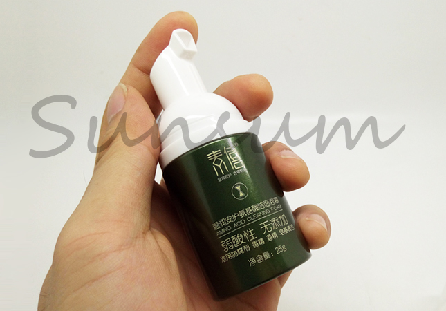 25ml Cosmetic Foam Soap Lotion Bottle