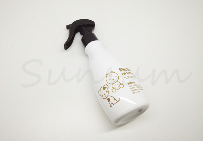 High Pressure White Color Cosmetic Lotion Pump Spray Bottle