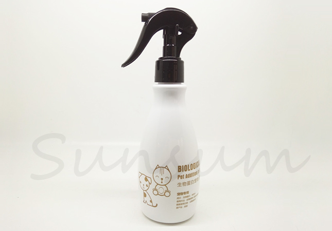 High Pressure White Color Cosmetic Lotion Pump Spray Bottle