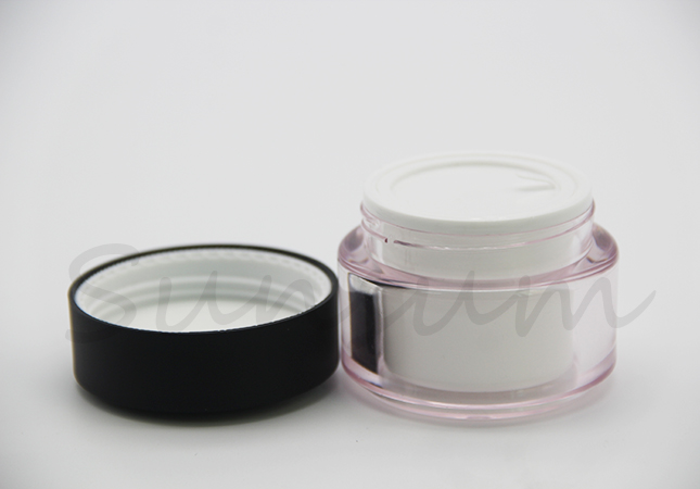 PET Plastic Cosmetic Eye Care Lotion Cream Jar