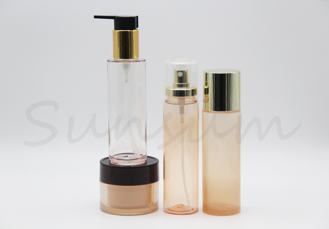 Set Travel Cosmetic Jar Foam Soap Lotion Cream Shampoo Bottle