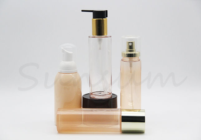 Set Travel Cosmetic Jar Foam Soap Lotion Cream Shampoo Bottle