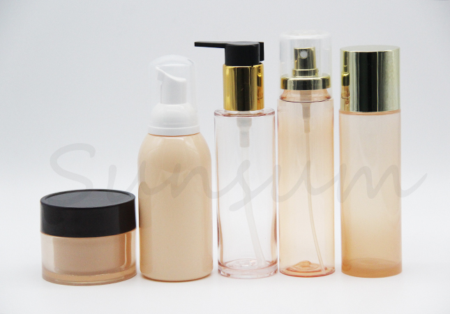 Set Travel Cosmetic Jar Foam Soap Lotion Cream Shampoo Bottle