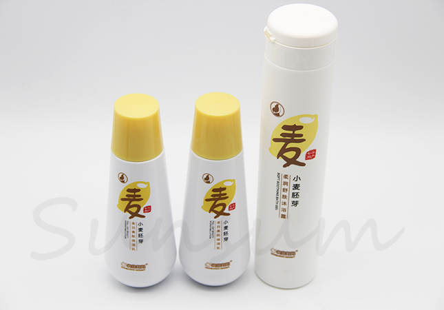 Wholesale PET Cosmetic Lotion Bottle Soft Squeeze 300ml HDPE Plastic Bottle