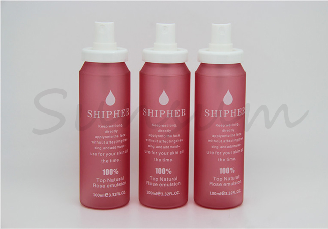 Matte Cosmetic Color Lotion Pump Spray Cream Bottle 120ml