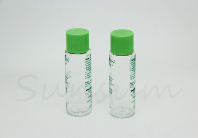 Small Size 50ml Cosmetic PET Plastic Toner Water Lotion Bottle