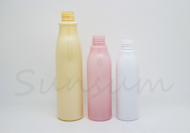 White Pink Orange Color Hair Care Mask Lotion Pump Bottle