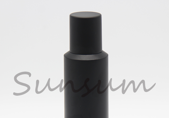 35ml Cosmetic Eye Care Liquid Airless Black Color Bottle