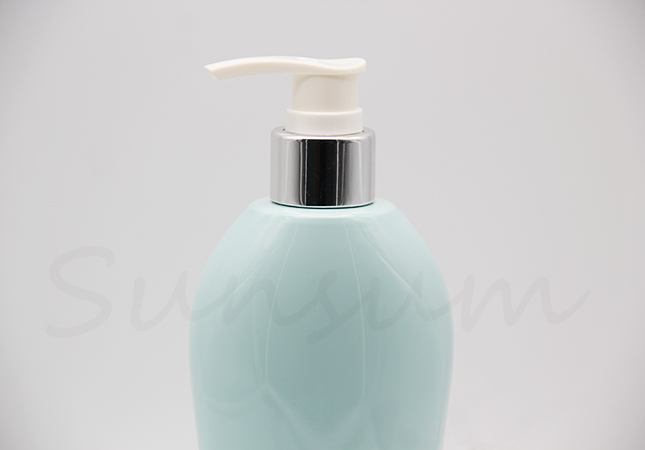 PET Plastic Cosmetic Shower Gel Lotion Pump Shampoo Bottle