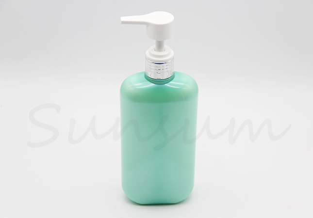 500ml 1l Cosmetic Shower Gel Lotion Pump Shampoo Bottle