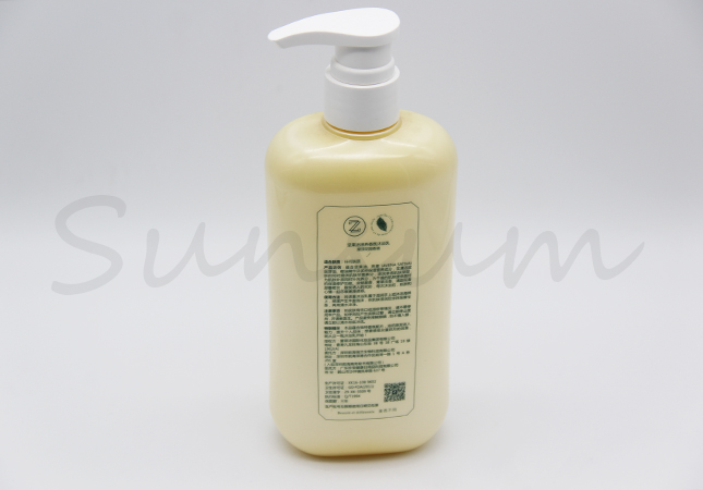 Manufacturer Cosmetic Shower Gel 500ml Free Sample Lotion Pump Shampoo Bottle