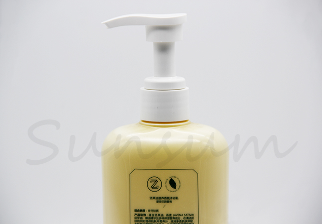 Manufacturer Cosmetic Shower Gel 500ml Free Sample Lotion Pump Shampoo Bottle