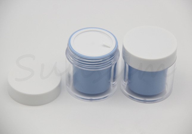 50g PET Plastic Cosmetic Skin Care Cream Jar