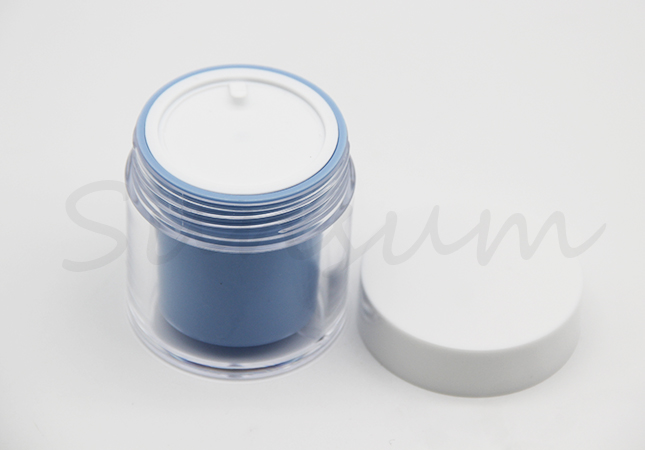 50g PET Plastic Cosmetic Skin Care Cream Jar