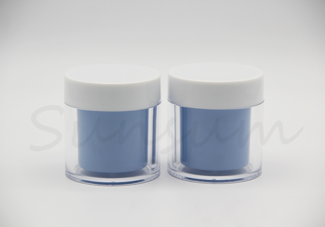 50g PET Plastic Cosmetic Skin Care Cream Jar