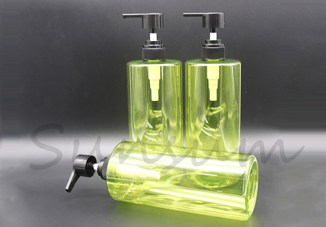 1000ml PET Plastic Shower Gel Container Manufacturer Shampoo Bottle